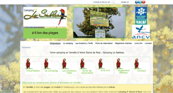 Desktop Screenshot of camping-le-sableau.fr